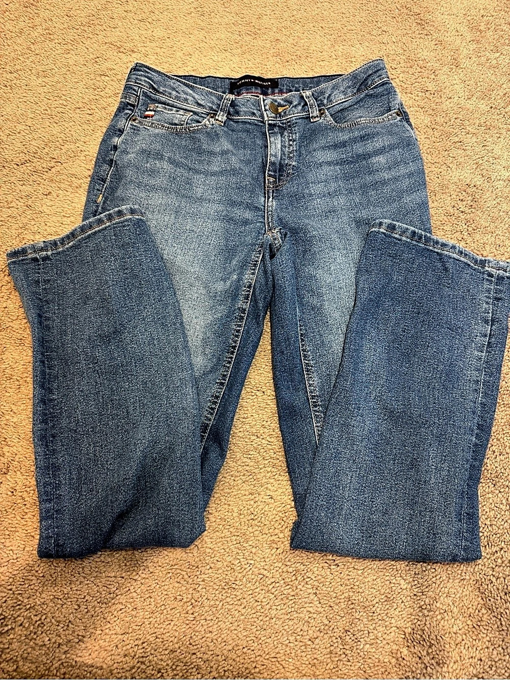 Tommy Hilfiger Wide Leg Jeans in Blue Size 2 Like New